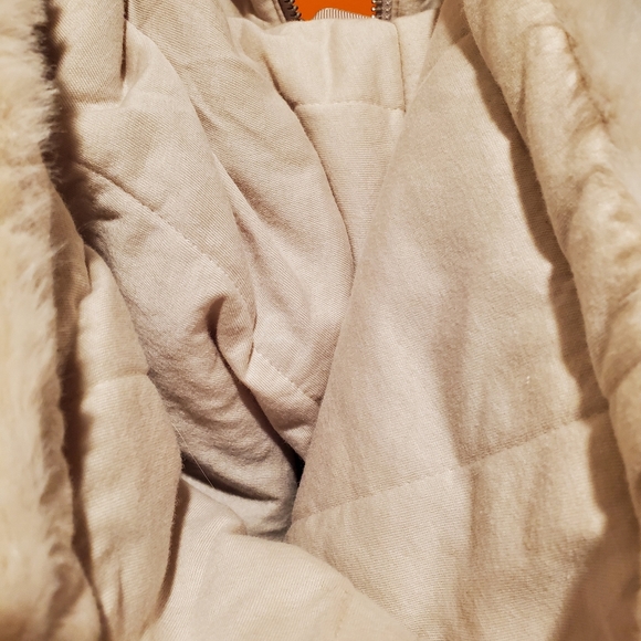 Athleta Ritual Fur Jacket Womens Size Medium - Picture 15 of 16